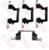 TRW PFK474 Accessory Kit, disc brake pads